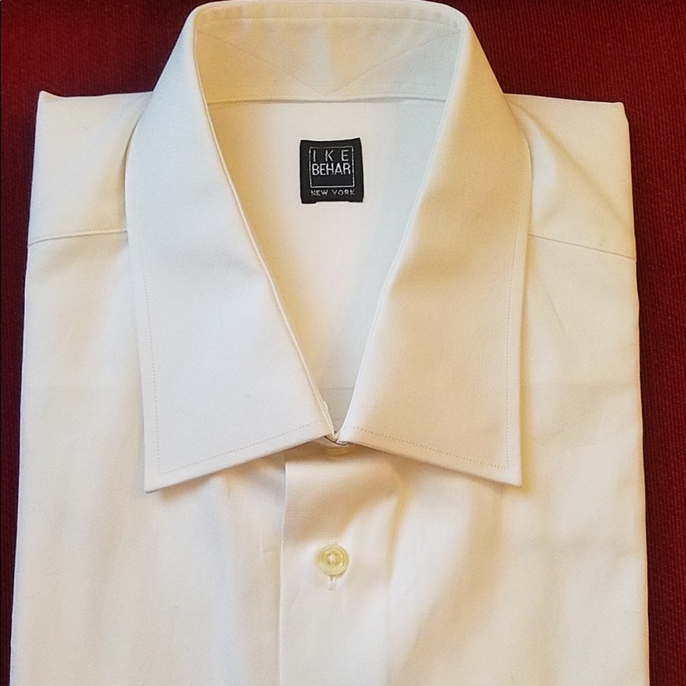 Brand new IKE Behar men’s dress shirt white